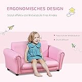 Homcom® Kindersofa mit Hocker - 6