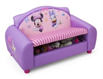 Delta Kindersofa Minnie Mouse mit Stauraum