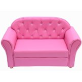 homcom Kindersofa pink