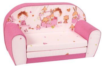 knorr-baby Kindersofa pink