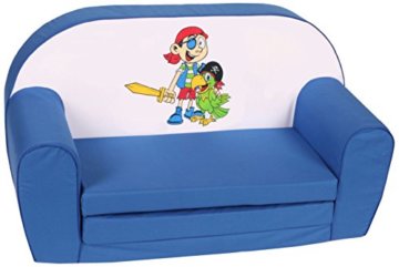 knorr-baby Kindersofa Pirat blau