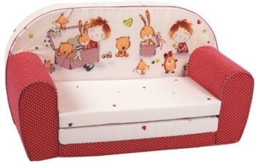knorr-baby Kindersofa rot - 1